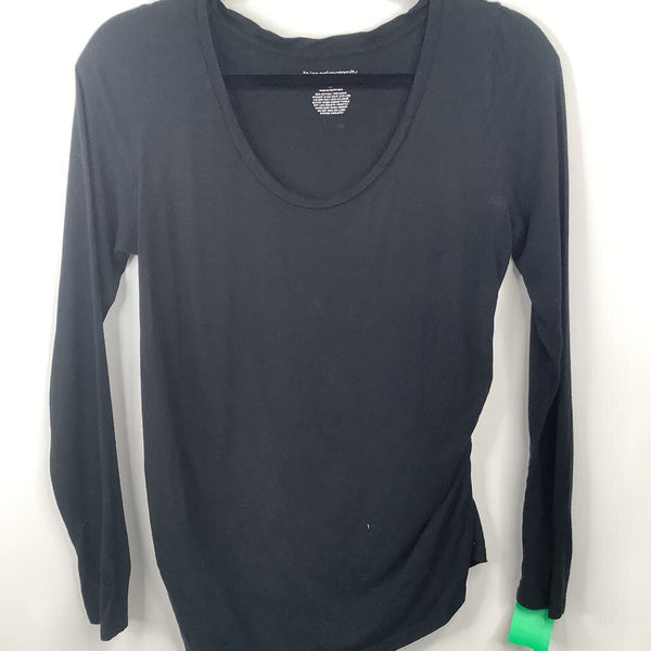 Size M: Liz Lange Black Long Sleeve Shirt