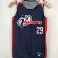 Size 10-12: Blue/White/Red Jersey Tank Top