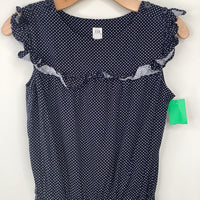 Size 14-16: Gap Black/White Polka-Dot Romper