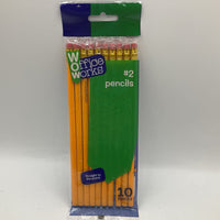 10pc #2 Pencils-NEW