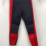 Size 4: Sea Skin Black Red Wetsuit