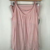 Size S: Old Navy Pink White Stripe Strappy 2pc Pjs