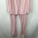 Size S: Old Navy Pink White Stripe Strappy 2pc Pjs
