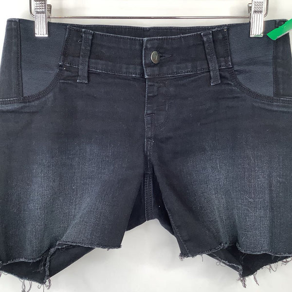 Size XL: Isabel Black Jean Shorts