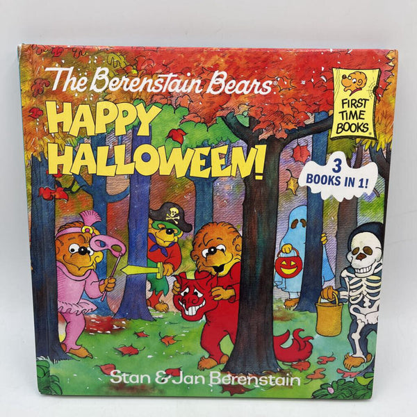 The Berenstain Bears Happy Halloween 3in1 (hardcover)