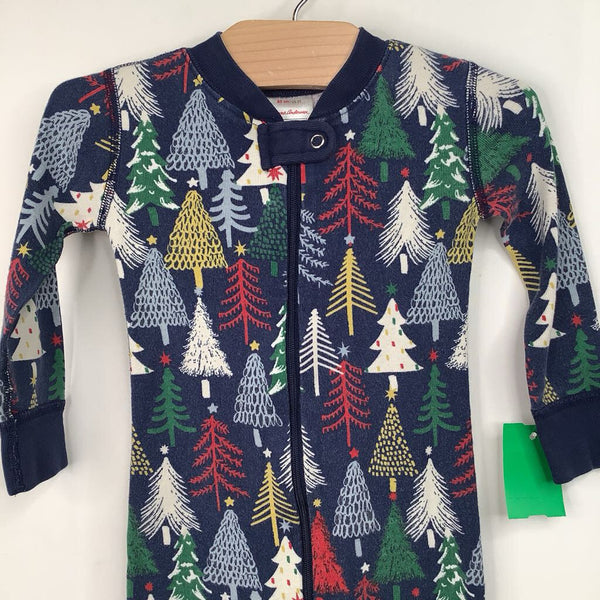 Size 2 (85): Hanna Andersson Blue Colorful 1pc Pjs