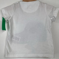 Collectors Corner Size 6m: Burberry White/Grey Dog T-Shirt