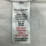 Collectors Corner Size 6m: Burberry White/Grey Dog T-Shirt