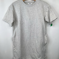 Size 12: Athleta Girl Grey Heathered Short Sleeve Sweater