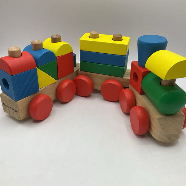 Melissa & Doug Wooden Stacking Train