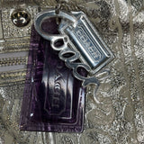 Collectors Corner-Size XL: Coach Poppy Spotlight Limited Edition Silver Embossed Handbag SN# 15899