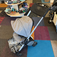 Bugaboo Ant Grey Stroller w/Rain Shield (Retails $550+ was $288.95)- SALE 30% OFF