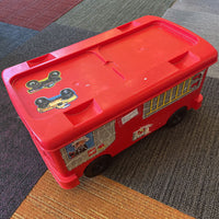 Duplo Jumbo Rolling Truck W/Assorted Wooden Building Blocks