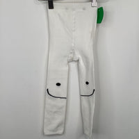 Size 3-4: White Footless Tights