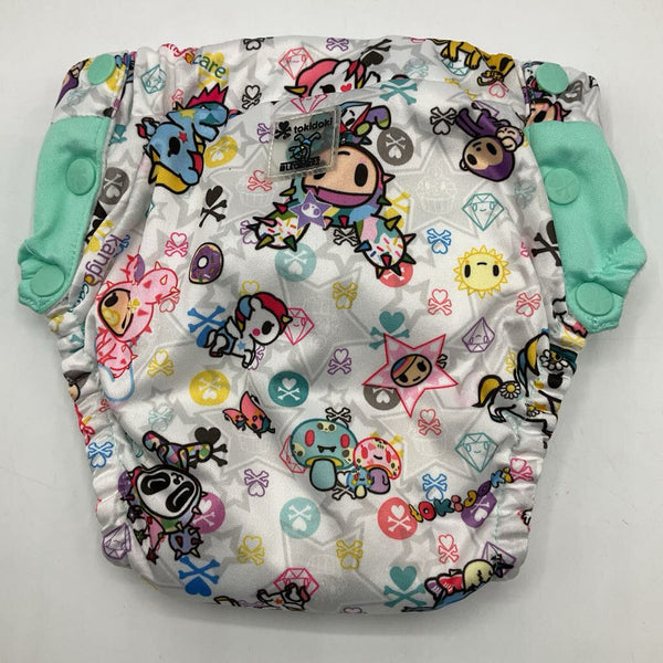 Size S: Lil Learnerz White Colorful Tokidoki Training Underwear