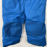 Size 2: Columbia Blue Fleece Lined Snow Bib