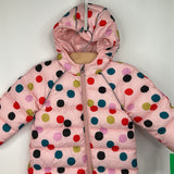 Size 6-12m (70): Hanna Andersson Pink Polka Dot Puffy Bunting