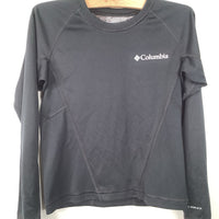 Size 4-5: Columbia Black Base Layer Long Sleeve Shirt