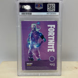 Collectors Corner Panini Fortnite Series 1 Promo Card #P3 Crystal Shard Galaxy Skin ( PSA Graded 6)