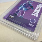 Collectors Corner Panini Fortnite Series 1 Promo Card #P3 Crystal Shard Galaxy Skin ( PSA Graded 6)