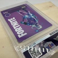 Collectors Corner Panini Fortnite Series 1 Promo Card #P3 Crystal Shard Galaxy Skin ( PSA Graded 6)