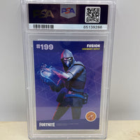 Collectors Corner Panini Fortnite 2020 #199 Cracked Ice Fusion (PSA Graded 9)