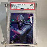 Collectors Corner Panini Fortnite 2020 #199 Cracked Ice Fusion (PSA Graded 9)