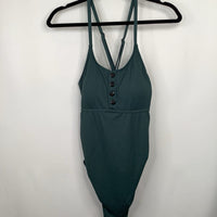 Size S: Summer Mac Green 1pc Swimsuit