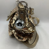 Collectors Corner: Coach Poppy Gold Sequin Groovy 2 way handbag SN# 15331