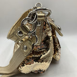 Collectors Corner: Coach Poppy Gold Sequin Groovy 2 way handbag SN# 15331