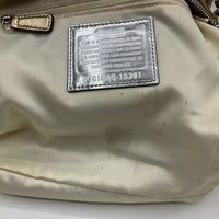 Collectors Corner: Coach Poppy Gold Sequin Groovy 2 way handbag SN# 15331