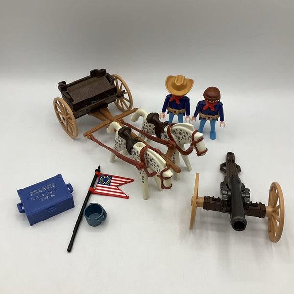 Playmobil Assorted Union Carriage & Cannon Set