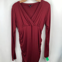 Size S: Isabella Lover Red Long Sleeve Shirt