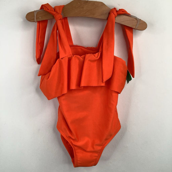 Size 3: Orange 1pc Swimsuit