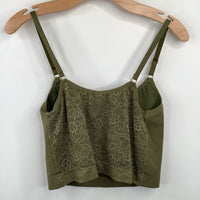 Size L: Davin + Adley Green Nursing Bra