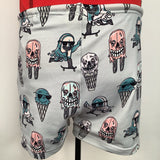 Collectors Corner Size 3: Stella McCartney Grey Skull Ice Cream Swim Shorts
