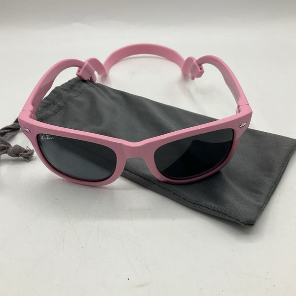 Wee Farers Pink Sunglasses W/Strap