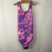 Size 12: Lands End Purple 1pc Swimsuit