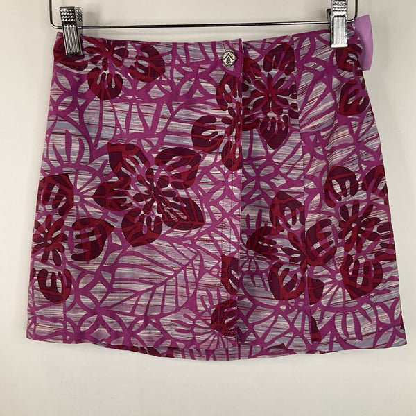 Size 8: Columbia Purple Floral Skirt