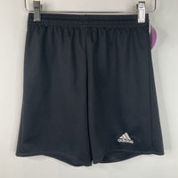 Size 10-12: Adidas Black/White Athletic Shorts