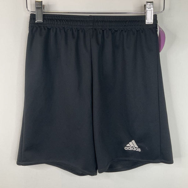 Size 10-12: Adidas Black/White Athletic Shorts