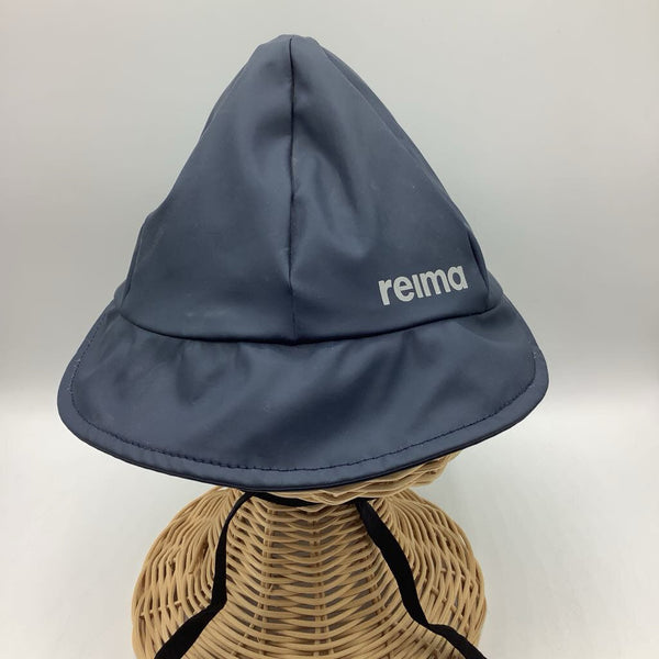 Size 1-2y: Reima Navy Blue Rubber Rain Hat