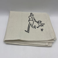 Pilloporto Creme Mom & Child Locally Handmade 2pc Towels -NEW