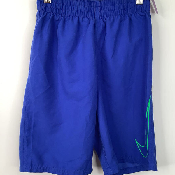 Size 12-13: Nike Blue Swim Trunks