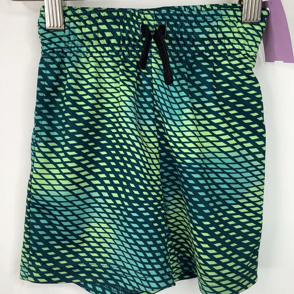Size 2: Runway Green Drawstring Athletic Shorts