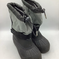 Size 3Y: Columbia Black Snow Boots