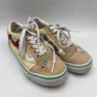 Size 12.5: Vans Yellow Red Elmo Lace Up Sneakers