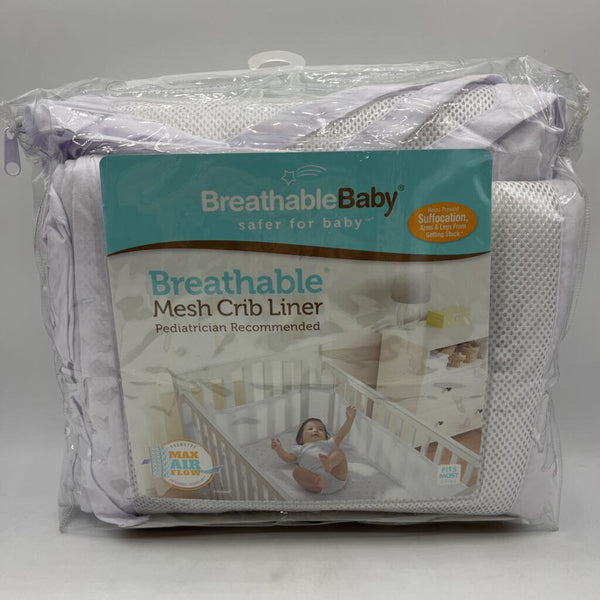 Breathable Baby Mesh Crib Liner