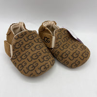 Size 0-1 Ugg Brown Soft Soled Baby Booties