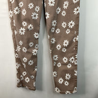 Size 11-12: Abercrombie Brown Floral Jeans
